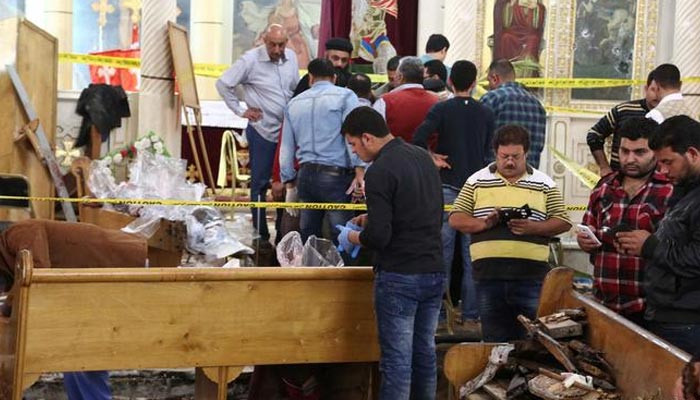 CAIRO: More than 40 people were killed when a fire ripped through a Coptic ...