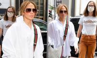 Jennifer Lopez Looks Stunning As She Steps Out With Ben Affleck’s Daughter Violet