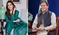 Is actress Sidra Niazi relative of Imran Khan?