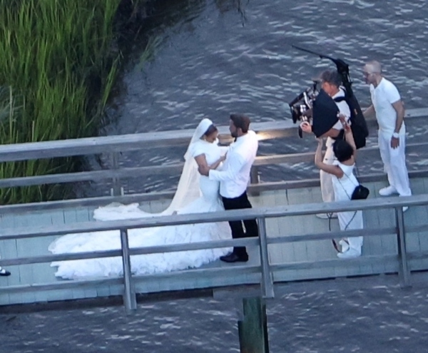 Jennifer Lopez wows in beautiful white dress for second wedding celebration with Ben Affleck