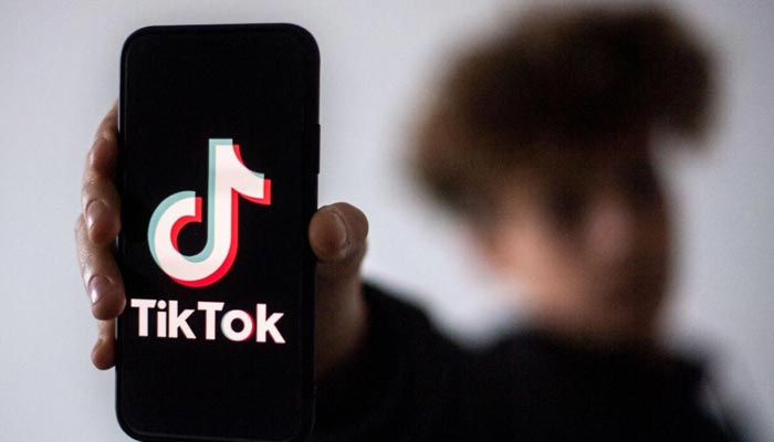 A representational image of TikToks app on a phone. — AFP/File