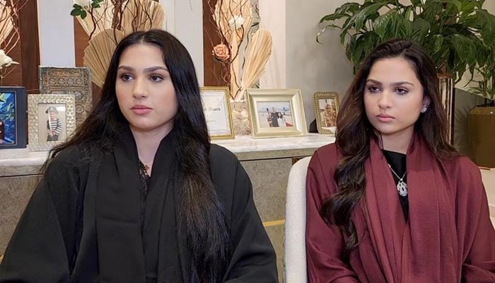 Zainab (L) and Zuneirah Umar are the daughters of actor Sophia Mirza and businessman Umar Farooq Zahoor. — Photos provided by the author