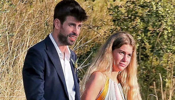 Gerard Pique spotted with new girlfriend Clara Chia Marti at friend’s nuptials