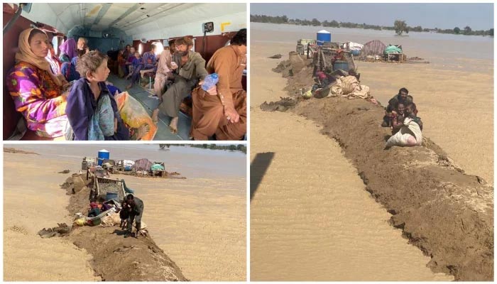Relief work carried out by Pakistan Army in Sindh. — ISPR