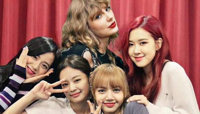 Taylor Swift has a fangirling moment over BLACKPINK at the VMAs