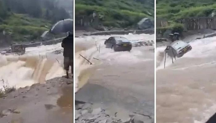 WATCH: Driver's risky attempt leads to drowning in flood water