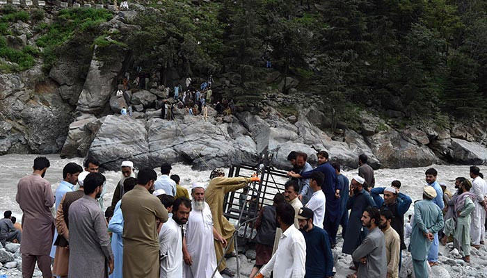 'Heavenly' Pakistan mountain town becomes site of ruin