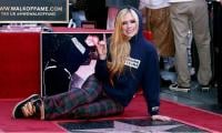 Avril Lavigne channels teenage self on the Hollywood Walk of Fame