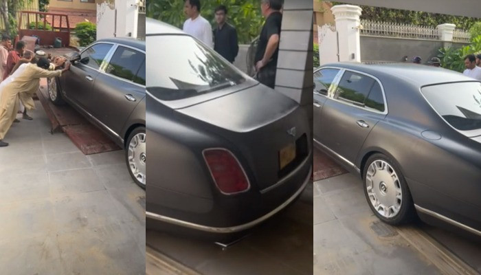 Bentley stolen from London found in Karachi