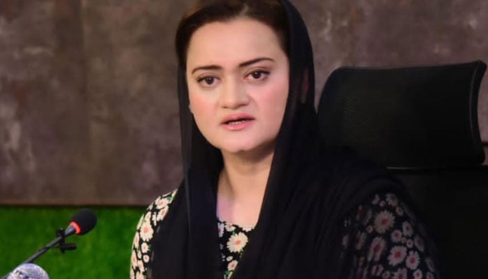 Federal Information Minister Marriyum Aurangzeb. File photo