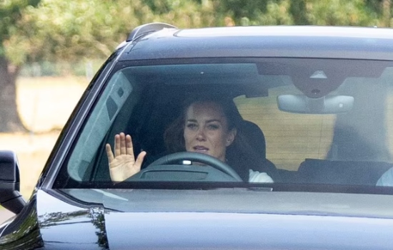 Kate Middleton spotted driving near Windsor after moving to Adelaide Cottage