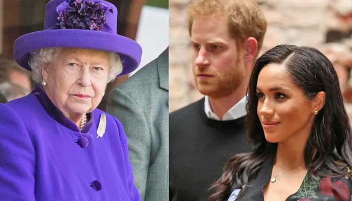 Meghan Markle and Prince Harrys ‘nuclear bombs’ take their toll on the ailing Queen