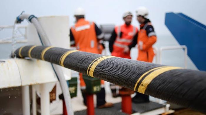 Pakistan connects with France through submarine cable