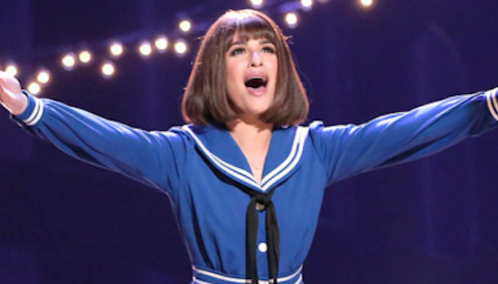 Lea Michele made her debut as Fanny Brice in Broadway’s Funny Girl on Tuesday