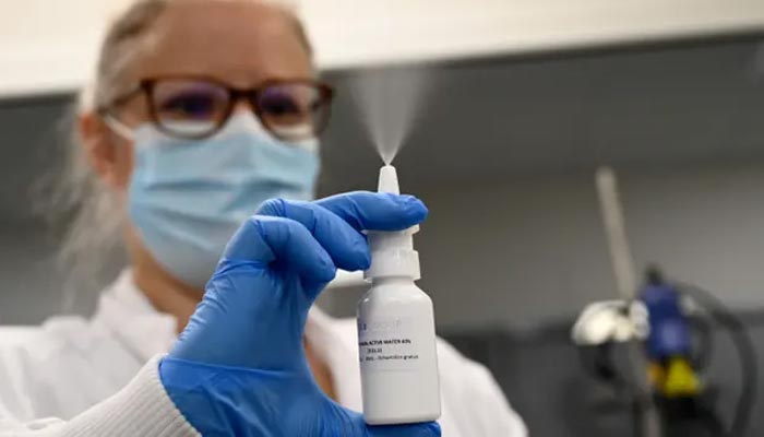 Oltre una dozzina di studi clinici sui vaccini nasali continuano in tutto il mondo.  — File AFP