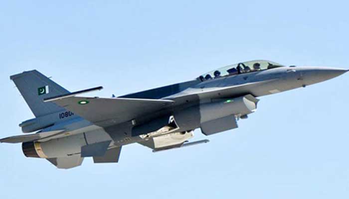 Pakistans F-16 fighter jet. Photo: file