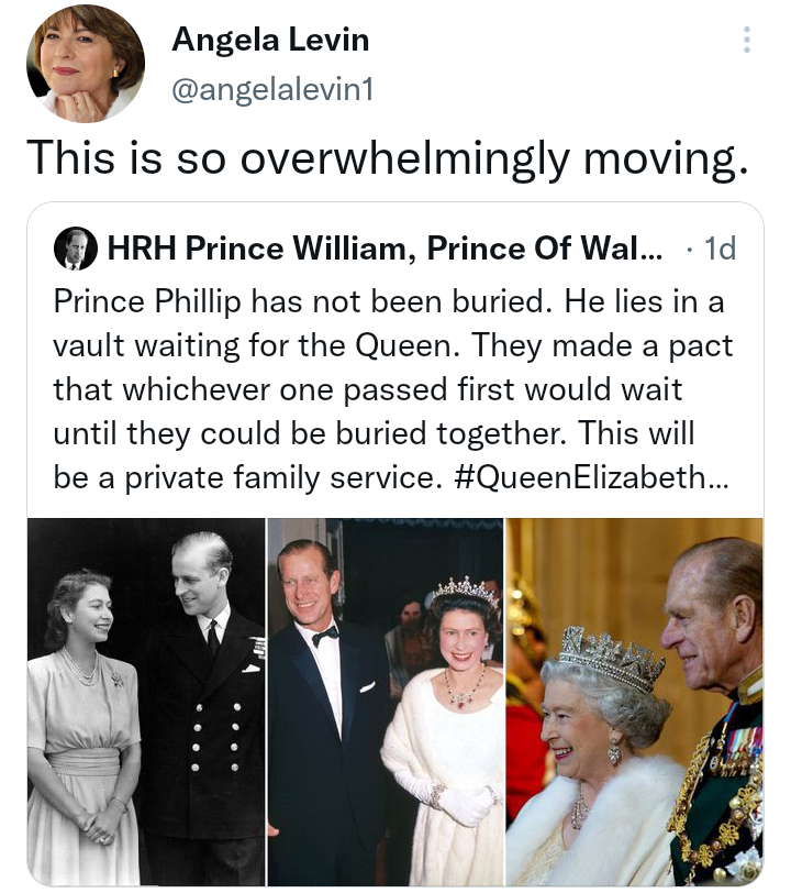 Expert believes Prince Philip has not been buried