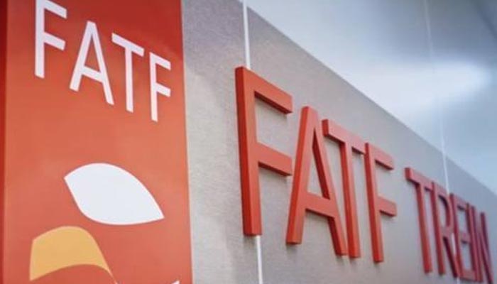An image displaying the logo of the Financial Action Task Force (FATF). — AFP/File