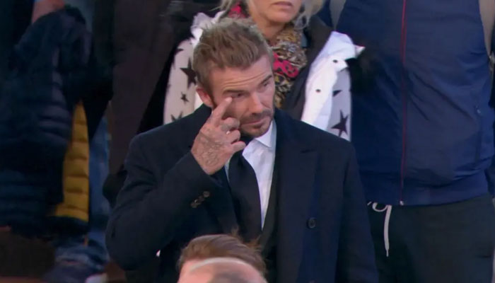 Tearful David Beckham says there will be no woman like Queen Elizabeth II