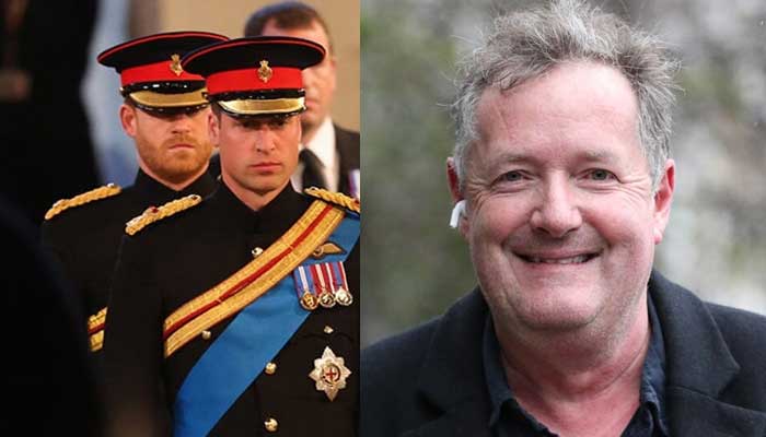 Piers Morgan reacts to Prince Harry and Williams vigil reunion in military uniform