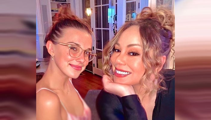 Mariah Carey celebrates 25 years of Honey with Millie Bobby Brown and special guests