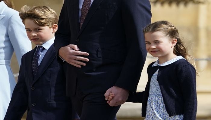 Prince George and Charlotte to walk between William and Kate, Harry and Meghan