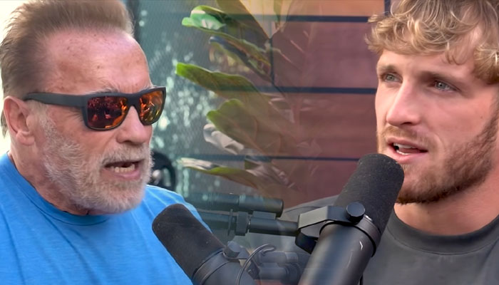 Logan Paul accuses Arnold Schwarzenegger of making him feel less