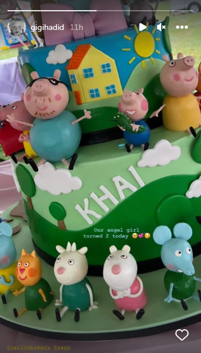 Gigi Hadid tags Zayn Malik while sharing glimpse of daughter Khai’s birthday celebration