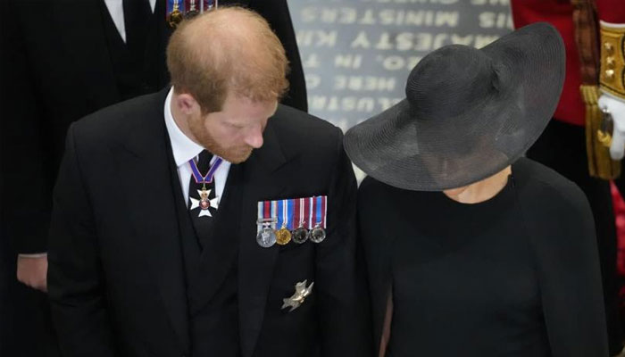 How Prince Harry reassured Meghan Markle as they walked in different directions