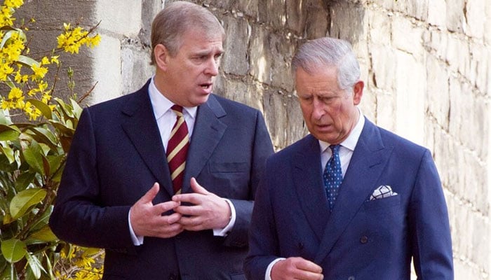 Prince Andrew being abandoned by King Charles?