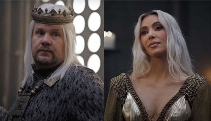 The Kardashians collaborate with James Corden in epic ‘House of the Dragon’ parody