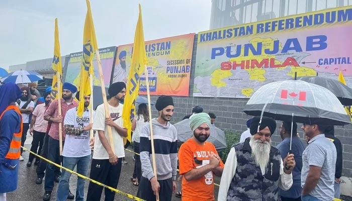 Thousands of Sikhs came out for the Khalistan Referendum. — Photo by author