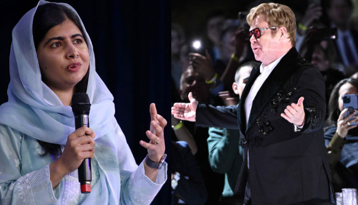 Malala Yousafzai attends Elton John concert at White House