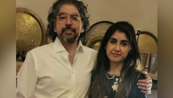 Suspect Shahnawaz Amir (left) and his wife Sara. — Twitter/File