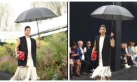 Milan Fashion Week: Bella Hadid stuns in sleeveless blazer and fringed skirt 