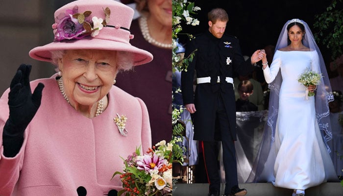 How Queen Elizabeth had reacted to Meghan Markle’s wedding dress?