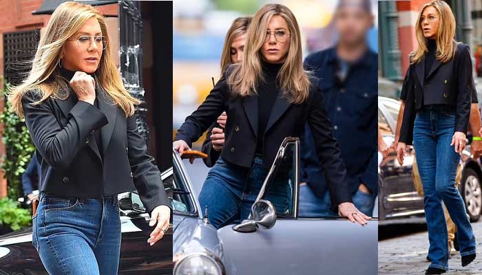 Jennifer Aniston leaves onlookers in awe as she puts her knockout figure on display