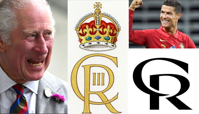 Internet thinks King Charles III stole his new crest design from Cristiano Ronaldo