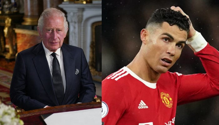 Internet thinks King Charles III stole his new crest design from Cristiano Ronaldo