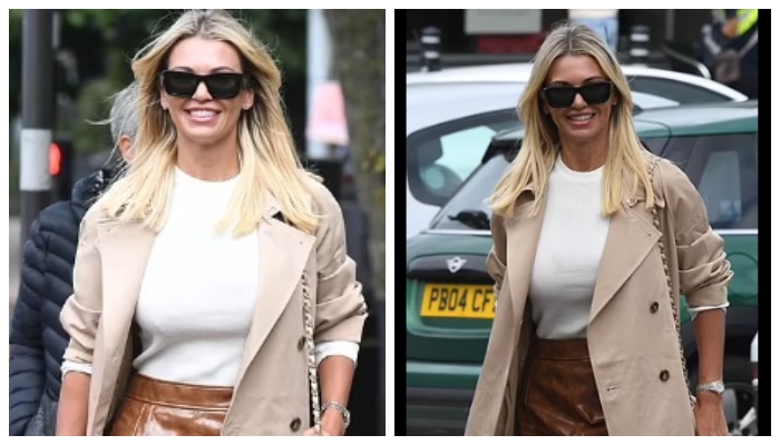 Christine McGuinness steps outside in style: Photos