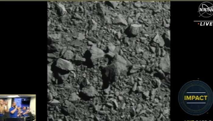 Para astronom memuji gambar pertama dari dampak asteroid
