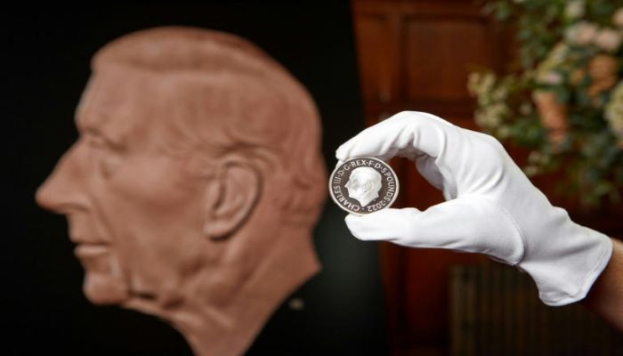 Potret koin Raja Charles III diungkapkan oleh Royal Mint . Inggris