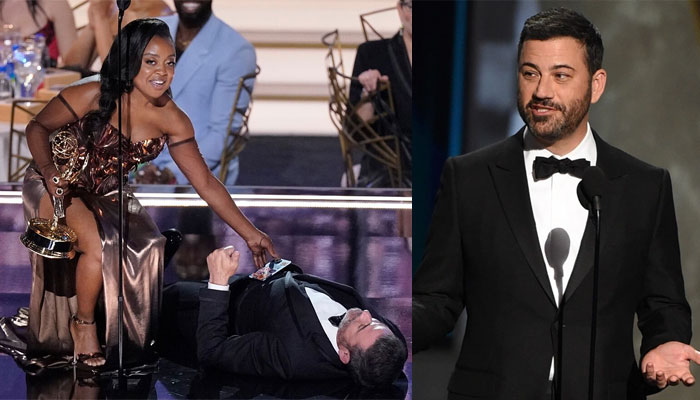Jimmy Kimmel dishes on ‘miscalculated’ Emmy prank and Oscar’s slap