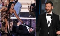 Jimmy Kimmel dishes on ‘miscalculated’ Emmy prank and Oscar’s slap
