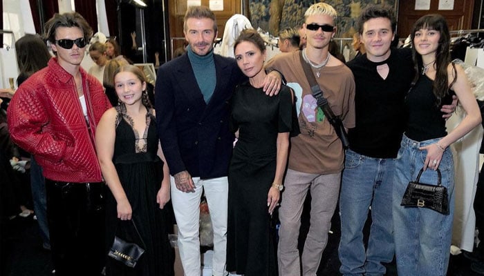 Victoria Beckham shares more adorable family photos as she makes her debut at Paris Fashion Week