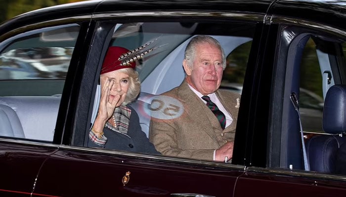 King Charles, Queen Camilla attend Sunday church service in Balmoral, wave at fans