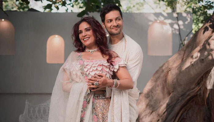Ali fazal, Richa Chadha skip the no-phone policy at their wedding