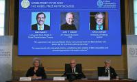 Trio win physics Nobel for quantum mechanics work