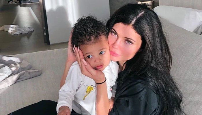 Kylie Jenner shares sweet glimpse of Stormi bonding with her baby brother
