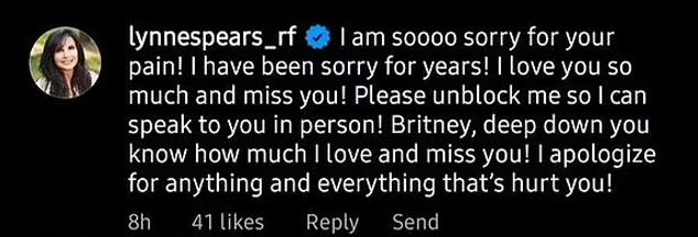 Britney Spears pens brutal post for mom Lynn Spears, ‘no one stood up for me’